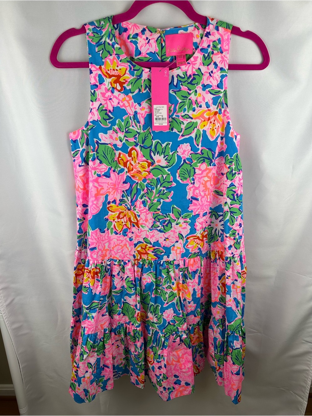 Lilly Pulitzer Trina dressNWT, XS, rose to the occasion, lined, 01000